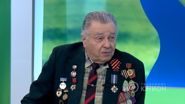 Красноармеец и полковник запаса Александр Николаевич Дмитренко в программе «Беседа».