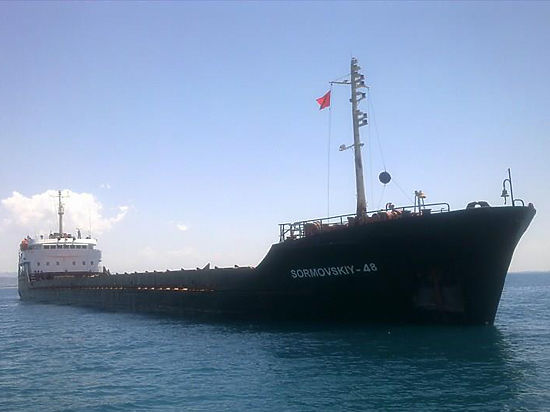 Очередной турецкий сухогруз снова пошел на таран Керченского моста Очередной турецкий сухогруз снова пошел на таран Керченского моста