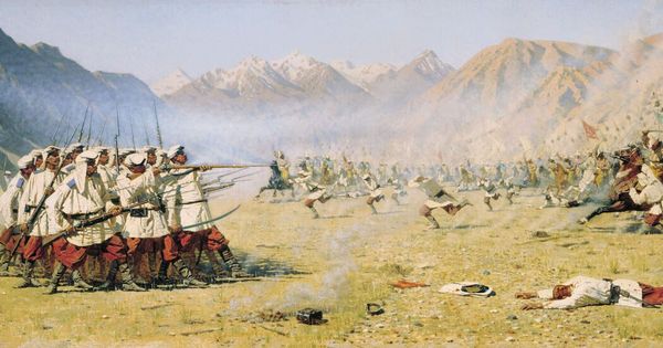 Русские против басмачей Русские против басмачей