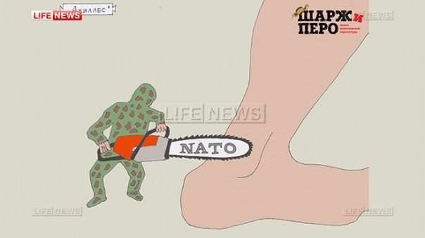 Карикатуристы из России высмеяли спецоперации НАТО в день его 67-летия Карикатуристы из России высмеяли спецоперации НАТО в день его 67-летия