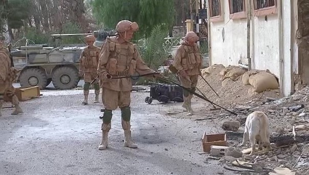 Российские сапёры обнаружили в Пальмире крупный склад ИГ с 12 тыс. взрывоопасных предметов