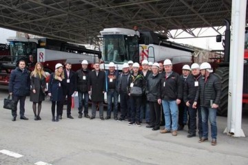 Новые российские комбайны RSM 161 TORUM отправляются в Германию