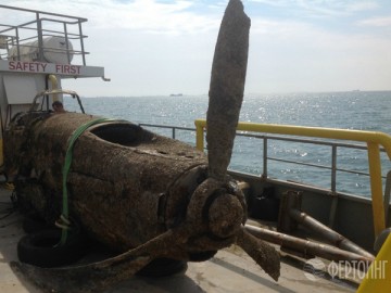 Петербургские водолазы нашли в Керченском проливе три штурмовика