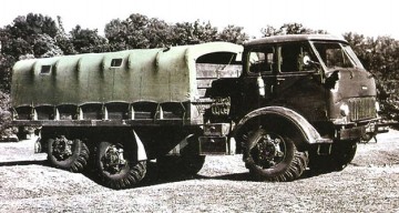 Секретные вездеходы КрАЗ времён СССР