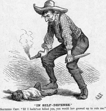 «ЦВЕТНЫЕ ЗАНИМАЮТСЯ РЕФОРМИРОВАНИЕМ США». Американская политическая карикатура конца XIX века