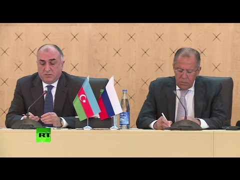 Пресс-конференция Сергея Лаврова и главы МИД Азербайджана по итогам переговоров