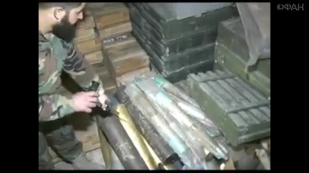 В Алеппо обнаружен склад оружия, маркированного как «подарок из Катара»