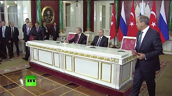 Пресс-конференция Путина и Эрдогана по итогам переговоров