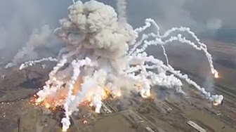 Взрывы на складе в Балаклее привели к ранениям более 70 человек | Пожар и взрывы в Балаклее. Видео с квадрокоптера