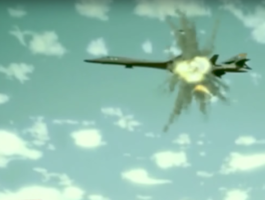 КНДР продемонстрировала кадры "уничтожения" бомбардировщика и авианосца США