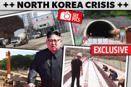 Китай ударными темпами прокладывает 6-ти полосное шоссе к границе КНДР.